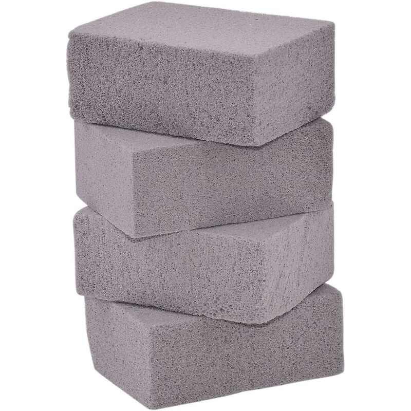 4 Pack Grill Block Pumice Stone Eco-Friendly Cleaning Stone, Reusable Grilling Stone Pumice Cleaner For Cleaning