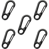 Mini Carabiner Clip, 5 Pieces Mini Carabiner Clip, Spring Carabiner Hook Keychain Clasps, Mini Carabiner Clips, For