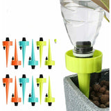12 pcs Adjustable Irrigation Drip Irrigation Kits Automatic Drip Irrigation Plant Vacation With Control Valve For