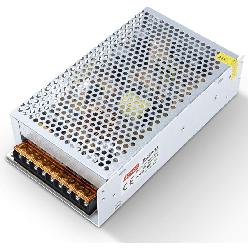 Switching Power Supply 12V 20A LED Transformer 240W Switching Power Supply Ac 110V / 240V Dc 12V Switching Converter