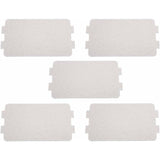 5 pcs Microwave Plate Sheet Replacement Microwave Oven Mica Plate Sheet Microwave Waveguide Cover Repair Accessory