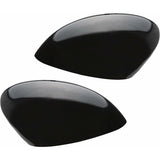 Rearview Mirror Cover Cap For Fiesta Mk7 2009-2017 Gloss Black