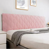 Headboard Cover 160, Headboard Cover Protector With Stretch Side, Dustproof Washable Headboard Cover (Color : Pink,
