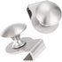 Stainless Steel Glass Door Handle / Clip / Glass Clip 5-8Mm Showcase Cabinet Furniture Drawer Handle, No Drilling, 2