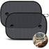 Baby Car Sun Shade, Car Window Sun Shade For Kids, Car Sun Protection Net, Uv/Heat Protection, Storage Bag Included, 50