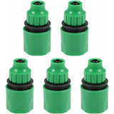 Quick Connector Hose Pipe Adapter 8Mm Inner Diameter Pipe Fitting For Garden Irrigation System 5 pcs