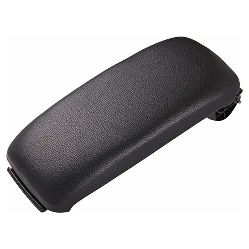 Center Armrest Lid With Base Plate, For A3 8P / A5 2003-2013, Black Leather, Oe: 8P0864245P