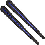 2 pcs Car Bumper Protector Strips, Universal Car Sticker Bumper Protection Front Rear Edge Anti-Collision Strip
