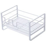 Sink Caddy With Removable Tray, Kitchen Sink Organizer, White