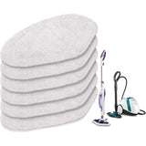 Reusable Microfiber Replacement Pads Compatible With Polti Vaporetto Washable Steam Cleaner Refill Pads (6 Pack)