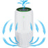 Air Purifier With True Hepa Filter With Uv-C Light, Mini Air Purifier Removes 99.97% Of Smoke Allergens Dust, Air