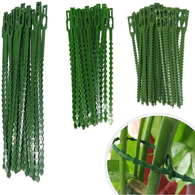 160 pcs Plant Ties Adjustable Gardening Ties, Plant Ties And Support, Help Support Plants And Shrubs, Flexible Plastic