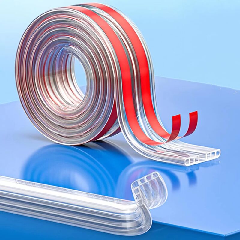 5 Meters Table Corner Protection Strip, Transparent Furniture Corner Protector, Pre-Adhesive Edge Protector For Tables,