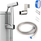 Toilet Sprayer, Stainless Steel Toilet Sprayer Kit, Adjustable Water Pressure Toilet Sprayer, Bidet Sprayer For