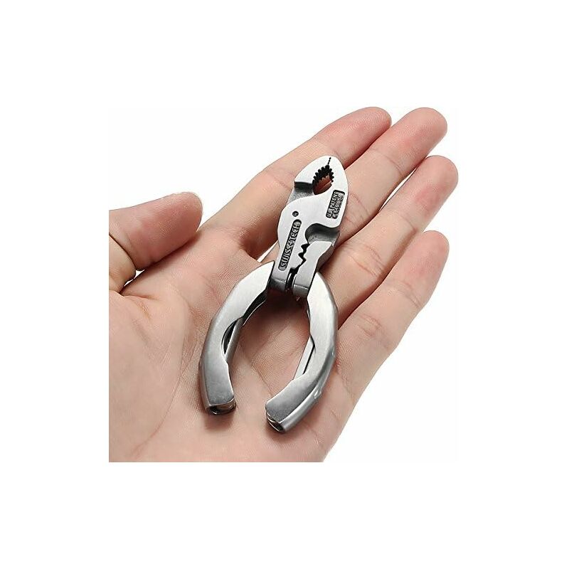 9 In 1 Mini Multi-Tool Keychain Screwdriver Pocket Tool