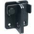 Sliding Door Lock Padlock Hasp Door Lock Latch Buckle Hook Anti-Theft, Stainless Steel Matte Black Finish, Ems3005-B
