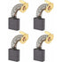 Pair Carbon Brushes 999044 Angle Grinder Brushes 7X17Mm Compatible With Hitachi G18Se2 G18Sr G23Sc2 G23Sr G23Sf