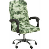 Universal Stretch Office Chair Cover Microfiber Washable Printed Office Chair Cover Stretch Armchair Covers Comfortable