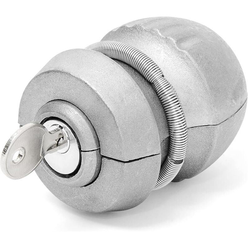 1 Zinc Alloy Trailer Hitch Hook Ball Coupling Anti-Theft Device Trailer Accessories Caravan Lock Bolt 50Mm