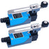 2 pcs Me-8108 Momentary Limit Switch, Adjustable ROtary Lever Switch Nc-No For Machinery And Other Electronic Equipment