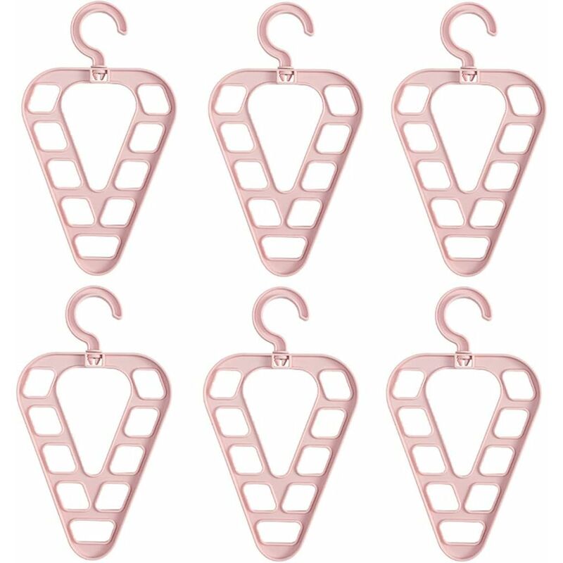 Magic Hanger Organizer, Space Saving Multi-Function Coat Rack Hangers, 9 Hole Triangle Multifunctional Non-Slip Hanger,