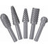 ROtary Burr Set Power Tools Wood Grinding Solid Steel Rasp Carbide Wood Carving Tool For Drill Bits For Polishing And