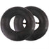2 pcs 4.10/3.50-4 Inch Inner Tube Tire For Hand Truck, Trolley, Hand Cart, Garden Cart, Lawn Mower, Replacement Tube