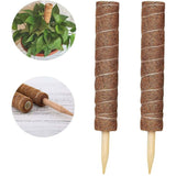 2 pcs Plant Stake, Coco Stake, Coco Pole, Coco Stick For Home Garden Climbing Plants Plant Support Extension