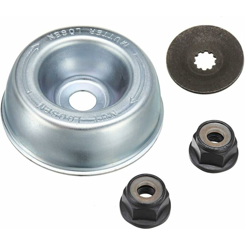 4 pcs / Set Metal Lawnmower Blade Attachment Replacement Kit For Stihl Lawn Mower Brush Cutter