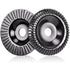 2 Pieces Wood Discs For Angle Grinder Ø 125 Mm X 22.2 Mm, Fast Cutting Wood Grinder And Sanding Discs For Angle