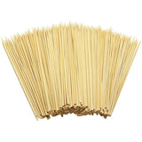 400 Wooden Bamboo Skewers Sticks For Bbq Fruit Chocolate Fondue Fountain 15Cm