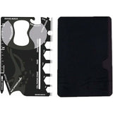 Multi Tool,18 In 1 Multifunction Card Tool Holder Stainless Steel Multi-Tools Pocket Tools Gadget Bottle Opener Men