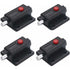 4 pcs Spring Window Cabinet Knob Automatic Door Latch Lock Furniture Cabinet Drawer Door Lock With Spring Knob