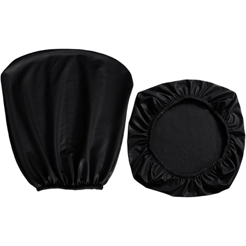 Pu Office Chair Cover Removable Stretch Armchair Cover Swivel Chair Protector Waterproof Oilproof For Banquet Home,