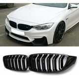 Car Front Grille Grill - Gloss Black