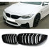 Car Front Grille Grill - Gloss Black