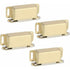Magnetic Door Catches For Drawers Or Cabinets Door Closure, Stainless Steel Gold Finish, 4 pcs, Ecat001G-4P-Fr