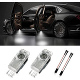 2 pcs Door Light, Entry Door Lighting Projection, Car Door Projector For A1/A3/A4/A5/A6/Q3/Q5/Q7/A7/A8/R8
