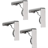 4 pcs Tablecloth Clips Set Stainless Steel Tablecloth Clips Anti-Slip Spring Loaded Tablecloth Holder