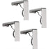 4 pcs Tablecloth Clips Set Stainless Steel Tablecloth Clips Anti-Slip Spring Loaded Tablecloth Holder