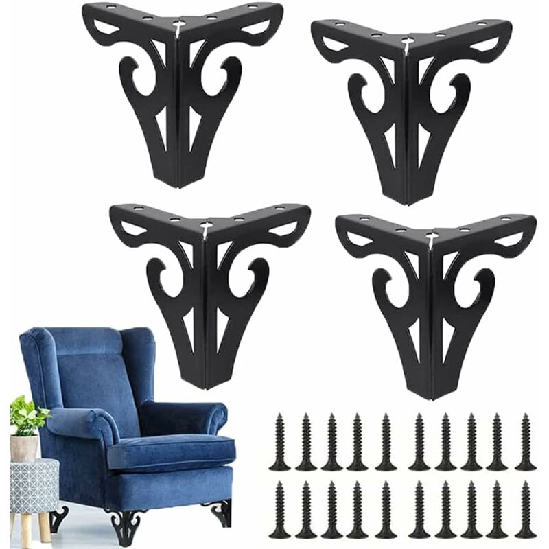 4 pcs Furniture Sofa Legs, Sofa Legs, Modern Sofa Legs, Tv Cabinet Legs, Bed Legs, For Cabinet, Sofa, Table