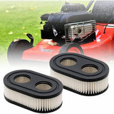 2 pcs Lawn Mower Air Filter, Air Filter For Briggs & Stratton 798452 And 5432 Engine Parts, Lawn Filter Suitable For