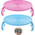 ROund Tray Steamer Rack Double Layer Steamer Rack Multifunctional Plastic Cooking Tray Holder Tray Rack Microwave Oven