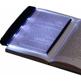 LED Reading Lamp Night Light Wedge Book Eye Care Portable Bookmark Light Bright Book Board For Reading In Bed, Car