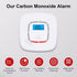 Battery Operated Carbon Monoxide (Co) Detector, En 52091 Certified, Carbon Monoxide Detector With Digital Display