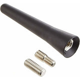 Autoparts Universal 65Mm Short Car Antenna Modified Carbon Fiber Style Black