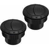 60Mm Car Interior Heater Vent Cover DAshboard Air Vent Deflector Side ROof Air Black Vent Outlet ROund Louvered DAsh