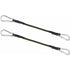 2 Pack 30Cm Heavy Duty Mini Bungee Cords With Carabiner For Camping, Luggage, Travel