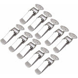 10 pcs Spring Loaded Toggle Latch Stainless Steel Lever Catch Drawer Hardware For Toolbox Suitcase And Chest
