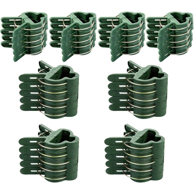 Garden For Tomatoes, 40 pcs Plant Clips Climbing Plants Reusable Climbing Plant Support For Greenhouse Gardening